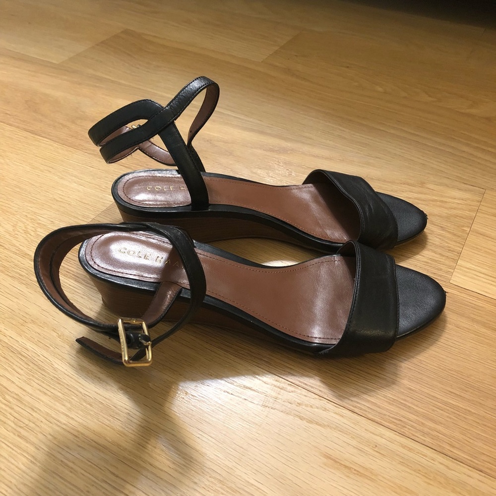 Cole haan low wedges